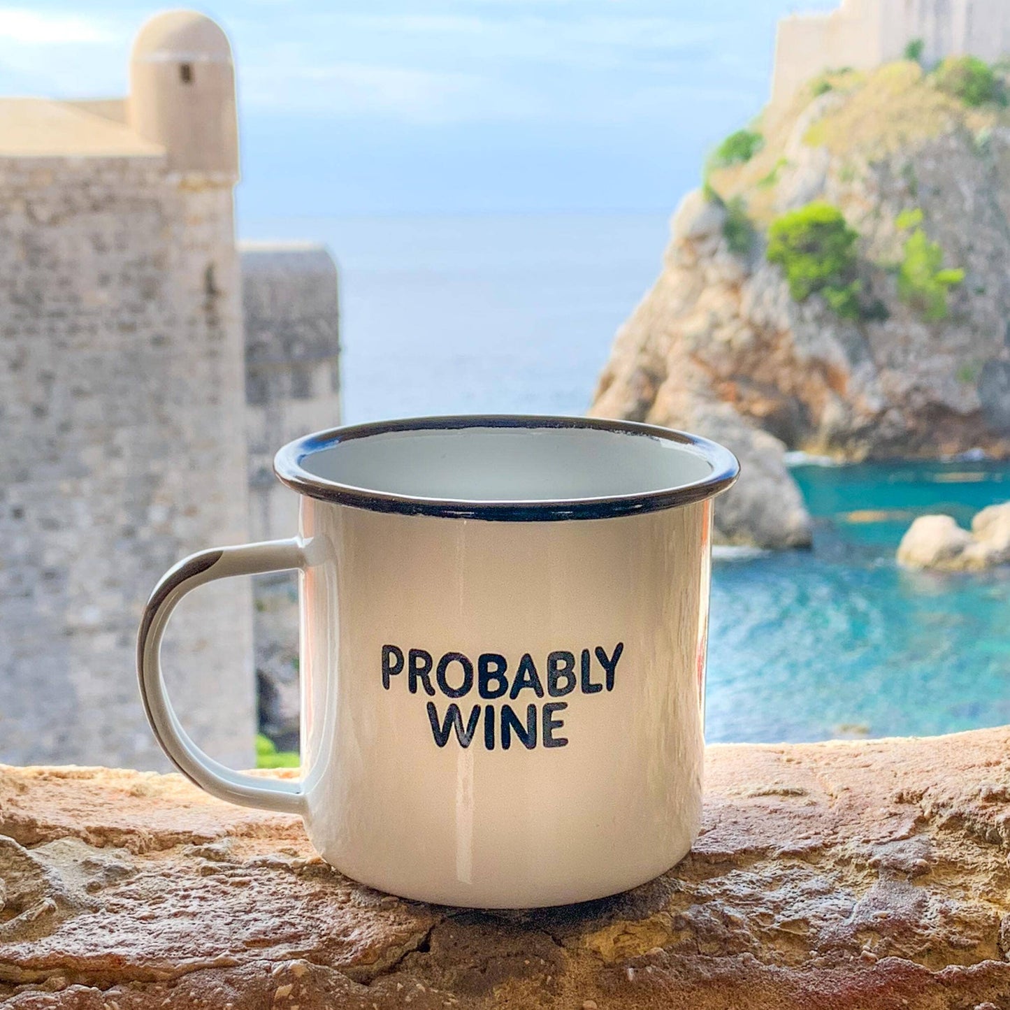 Probably Wine | Enamel Mug