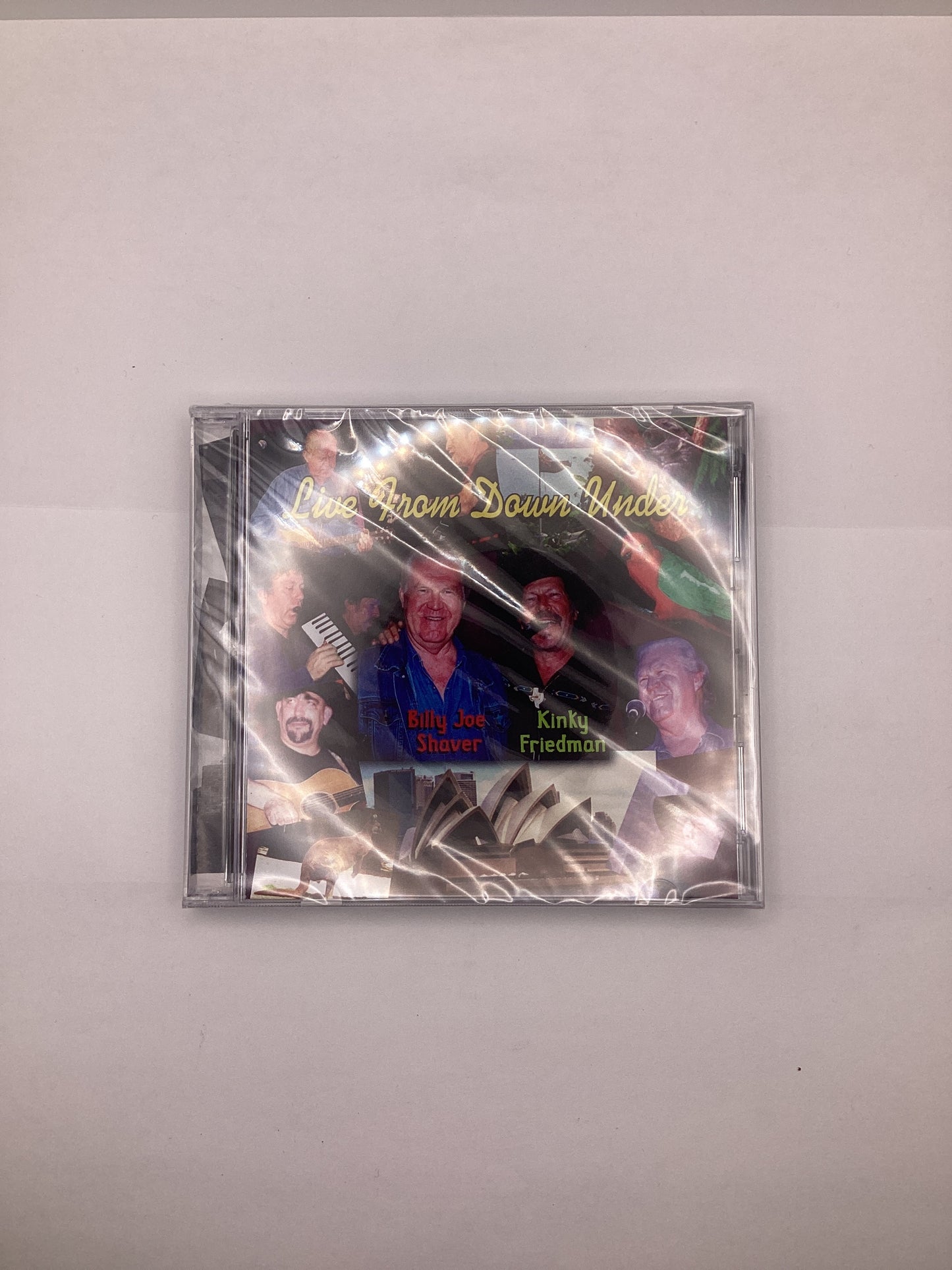 Live From Down Under CD Music Collection Starring Kinky Friedman & Billy Joe Shaver