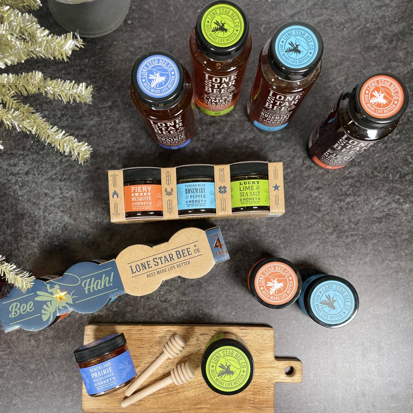 INFUSED Honey 3-Pack (3oz Jars) - Salty's Texas Provisions