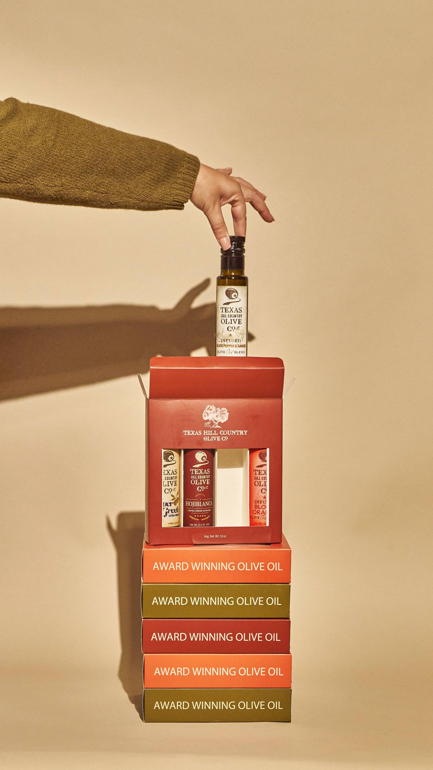 Best Selling Olive Oil Mini Gift Set- Terra