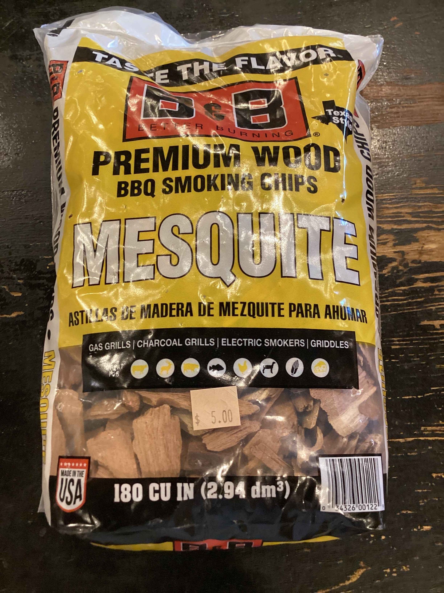 B&B Mesquite Wood Chips