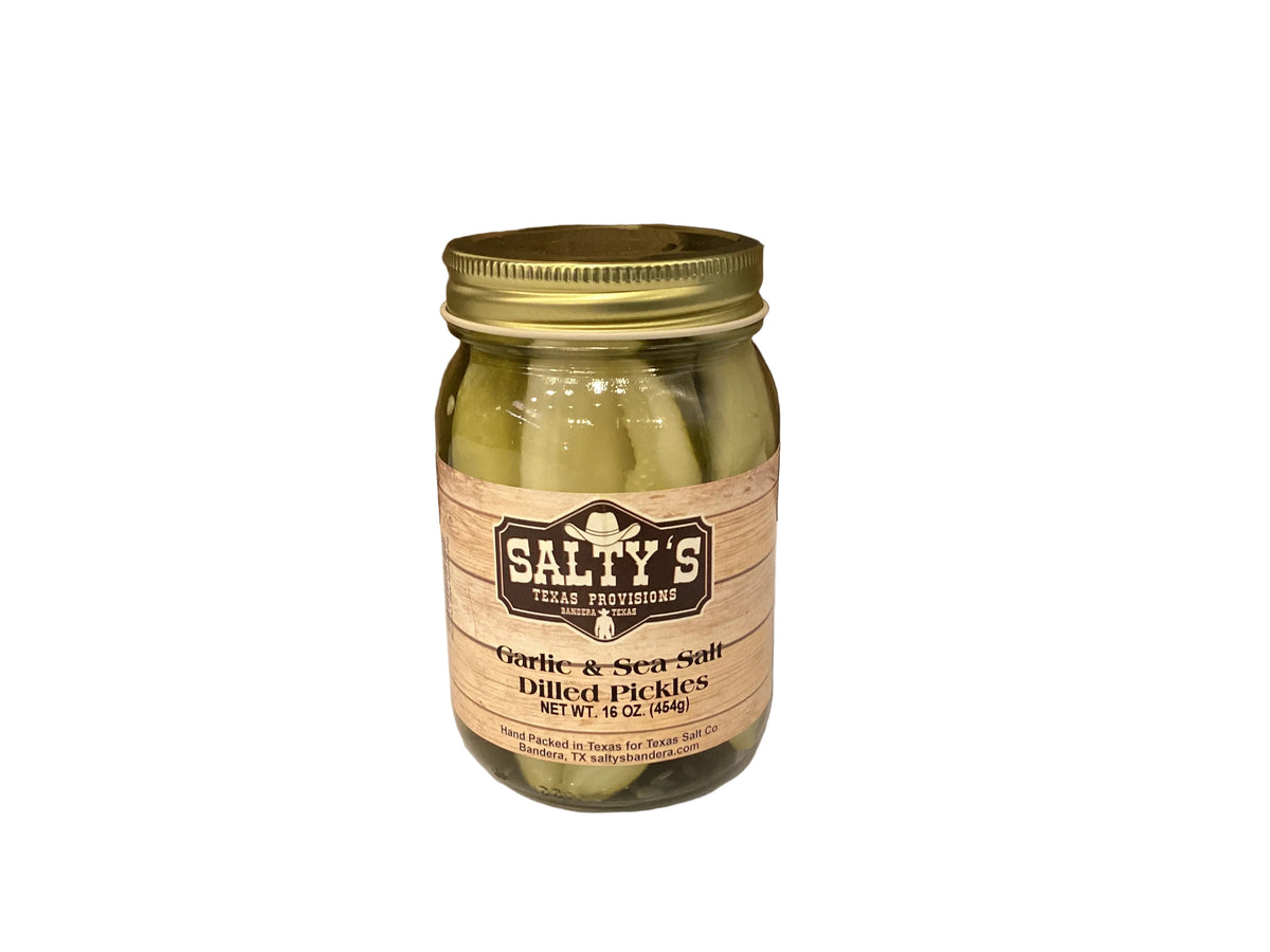 Garlic & Sea Salt Dill Pickles