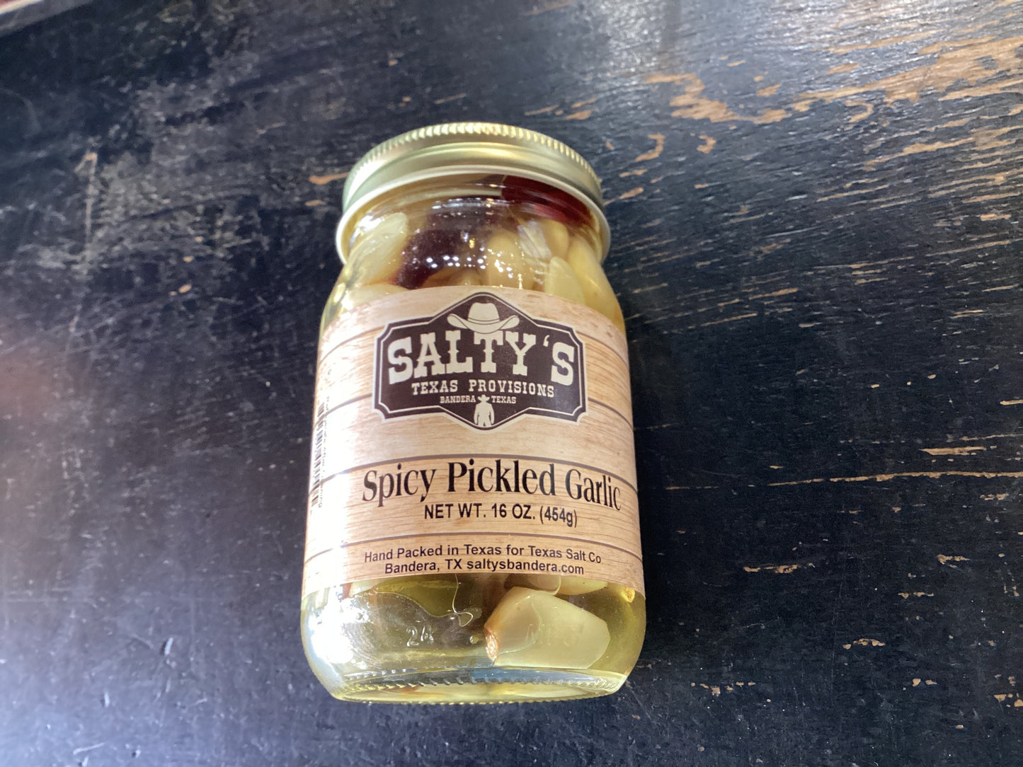 Spicy Pickled Garlic