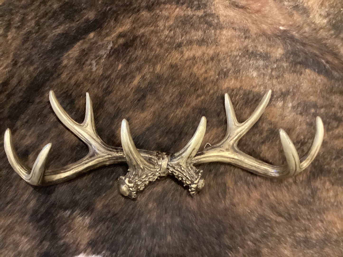 Gold Antler Wall Hanger
