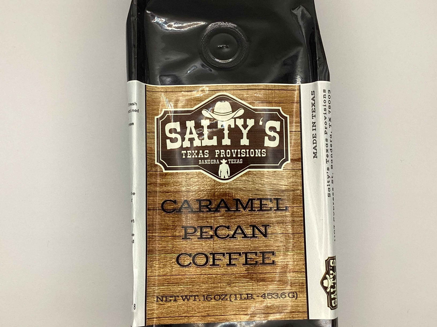 Salty's Caramel Pecan Coffee Ground