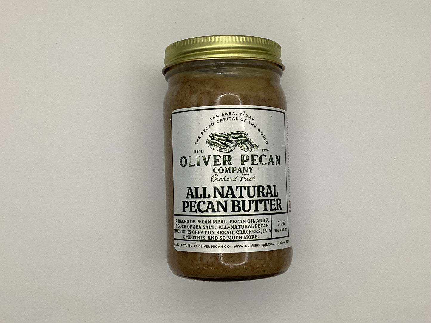 Peanut Butter All Natural 7oz.