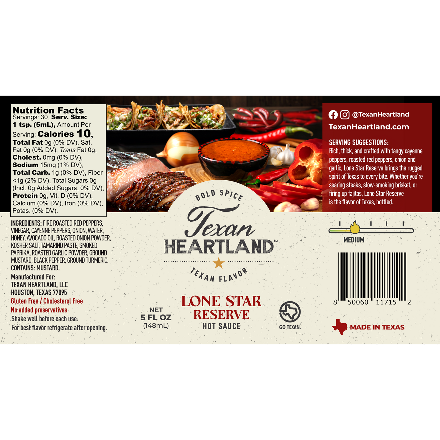 Lone Star Reserve Hot Sauce