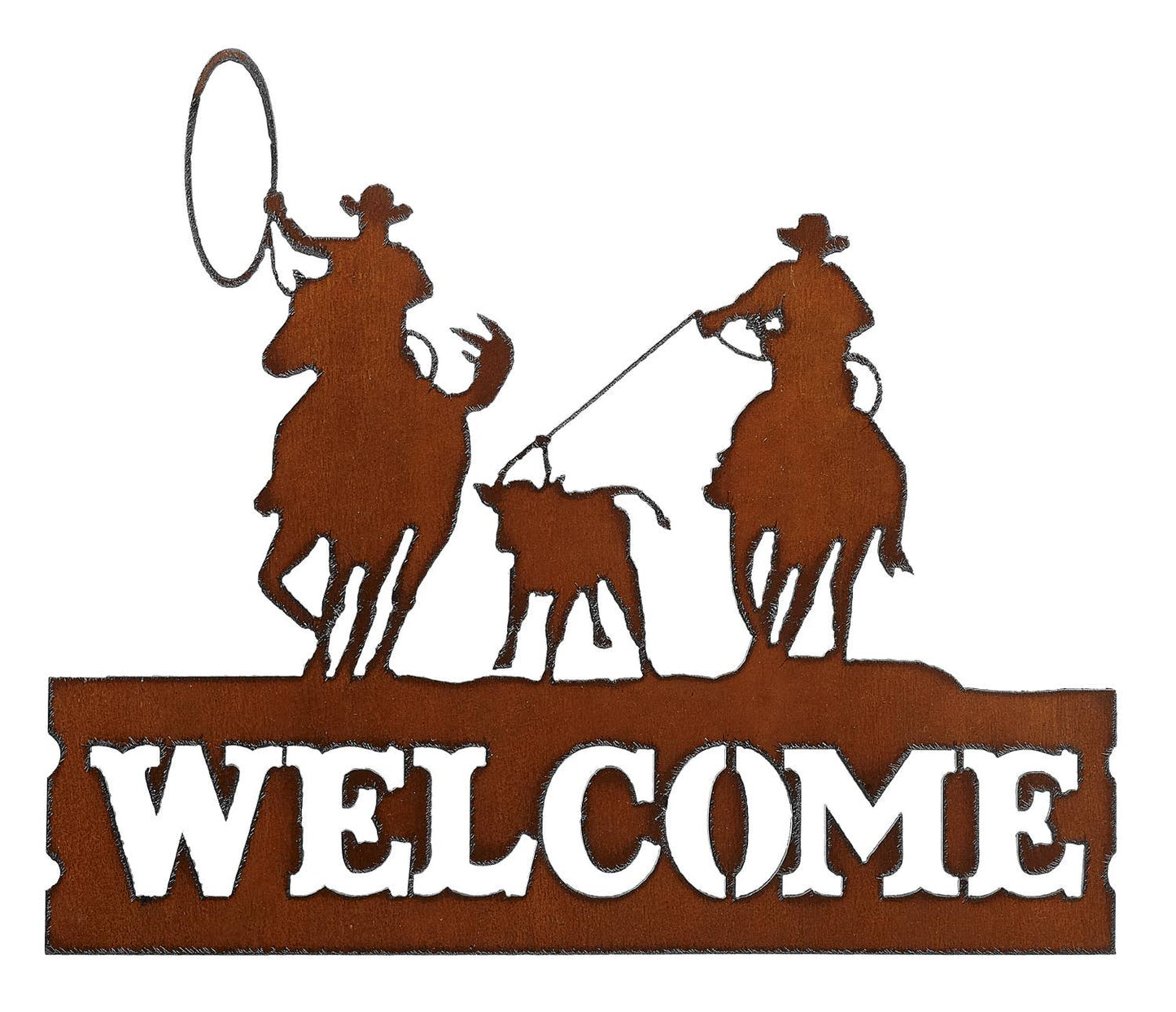 Team Roper Horizontal Welcome Sign