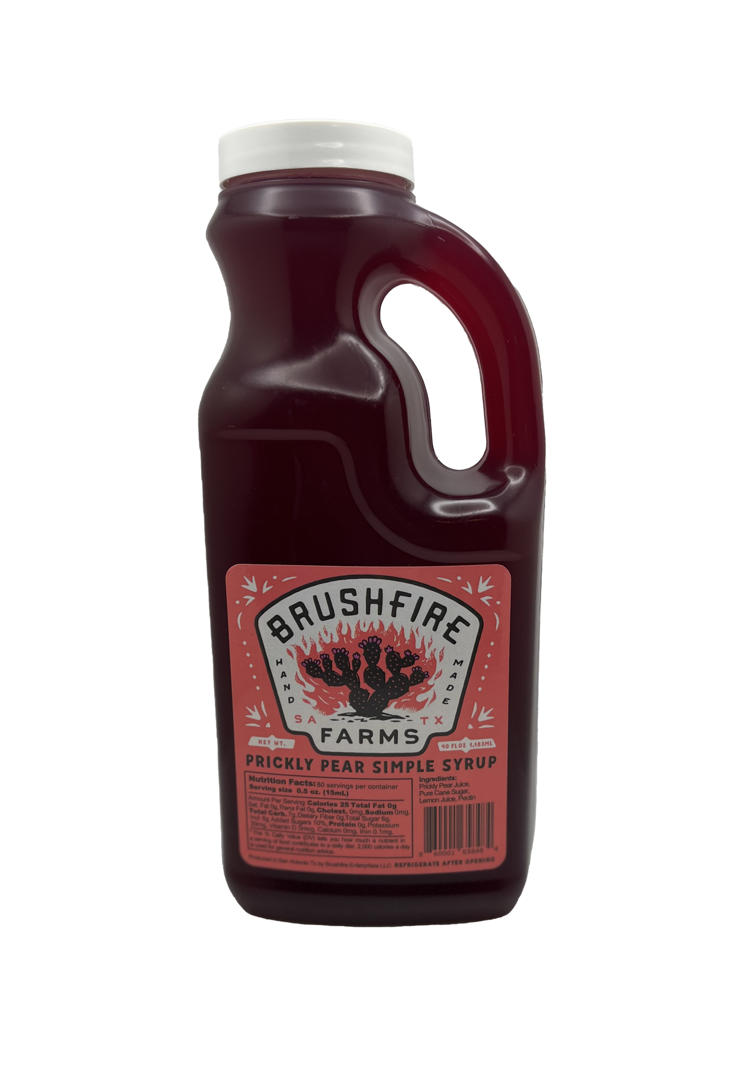 Prickly Pear Simple Syrup - Bulk Jug