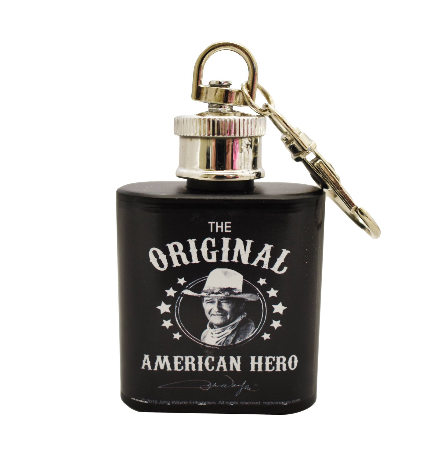 John Wayne Keychain Flask