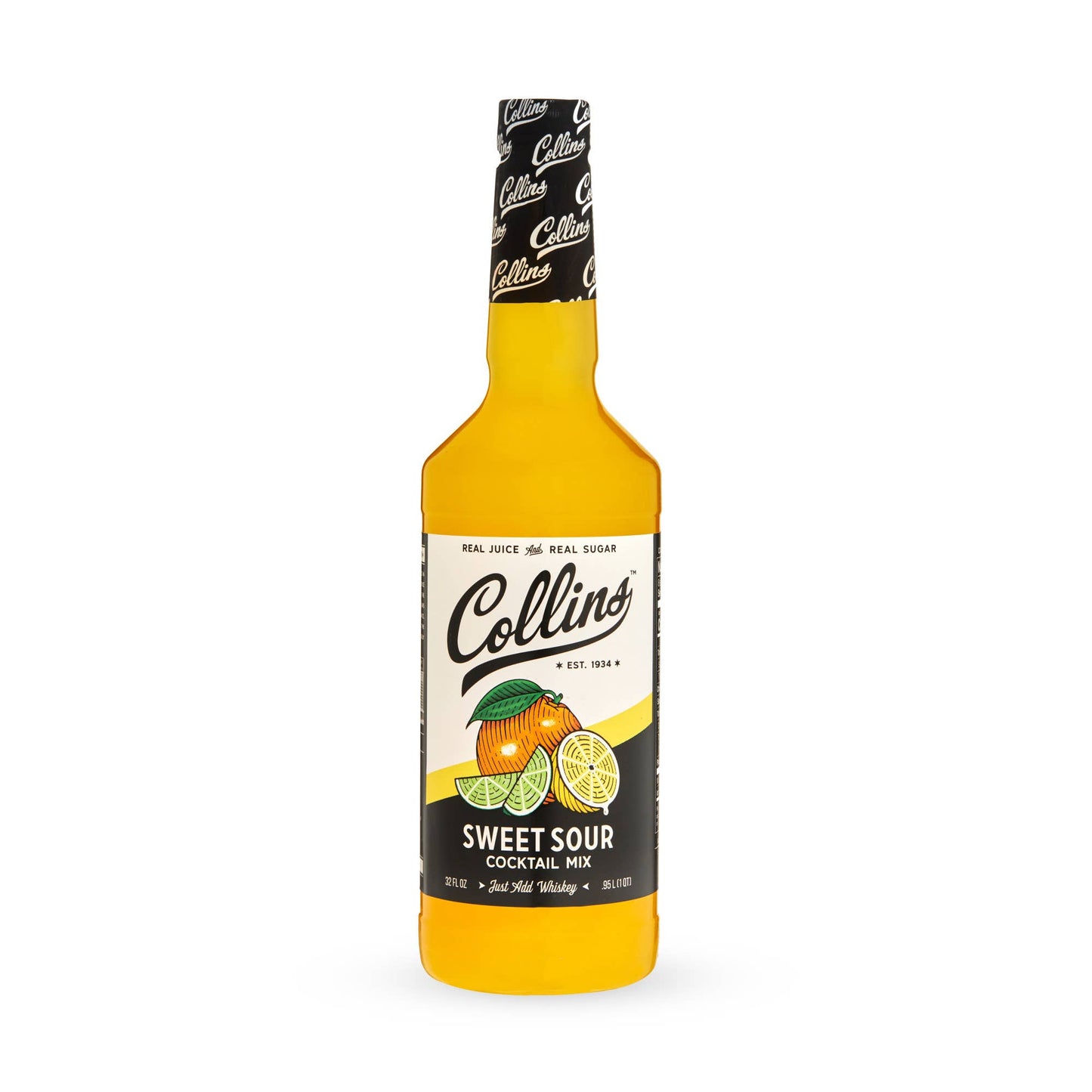 Real Sugar Sweet and Sour Cocktail Mix 32 oz