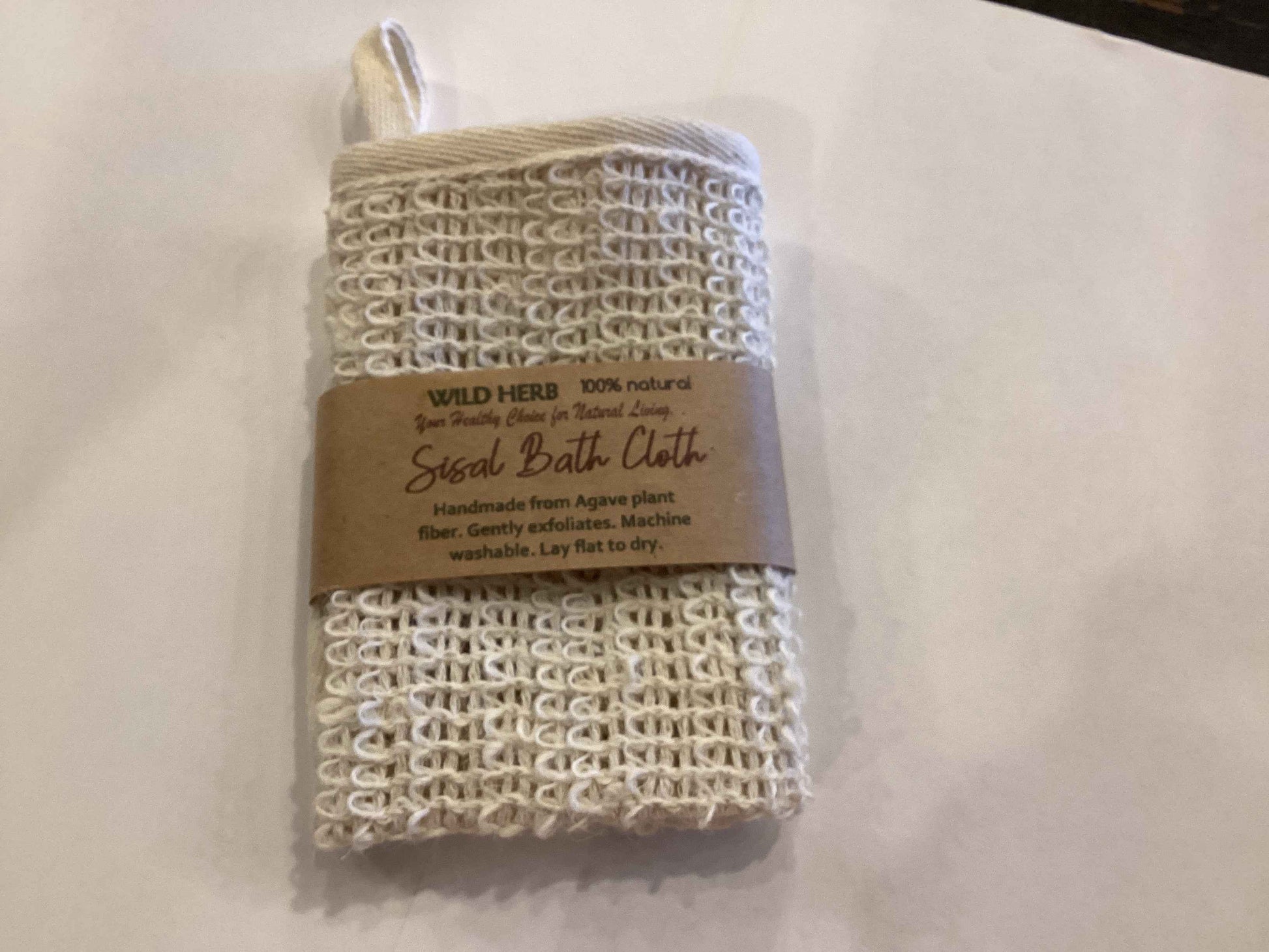 Wild Herb Sisal Bath Cloth