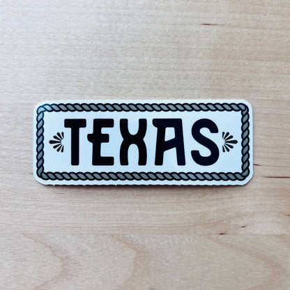 Texas Stickers Waterproof