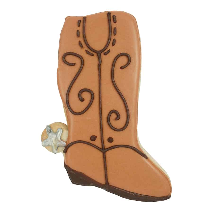 Cowboy Boot Cookie Cutter (5")
