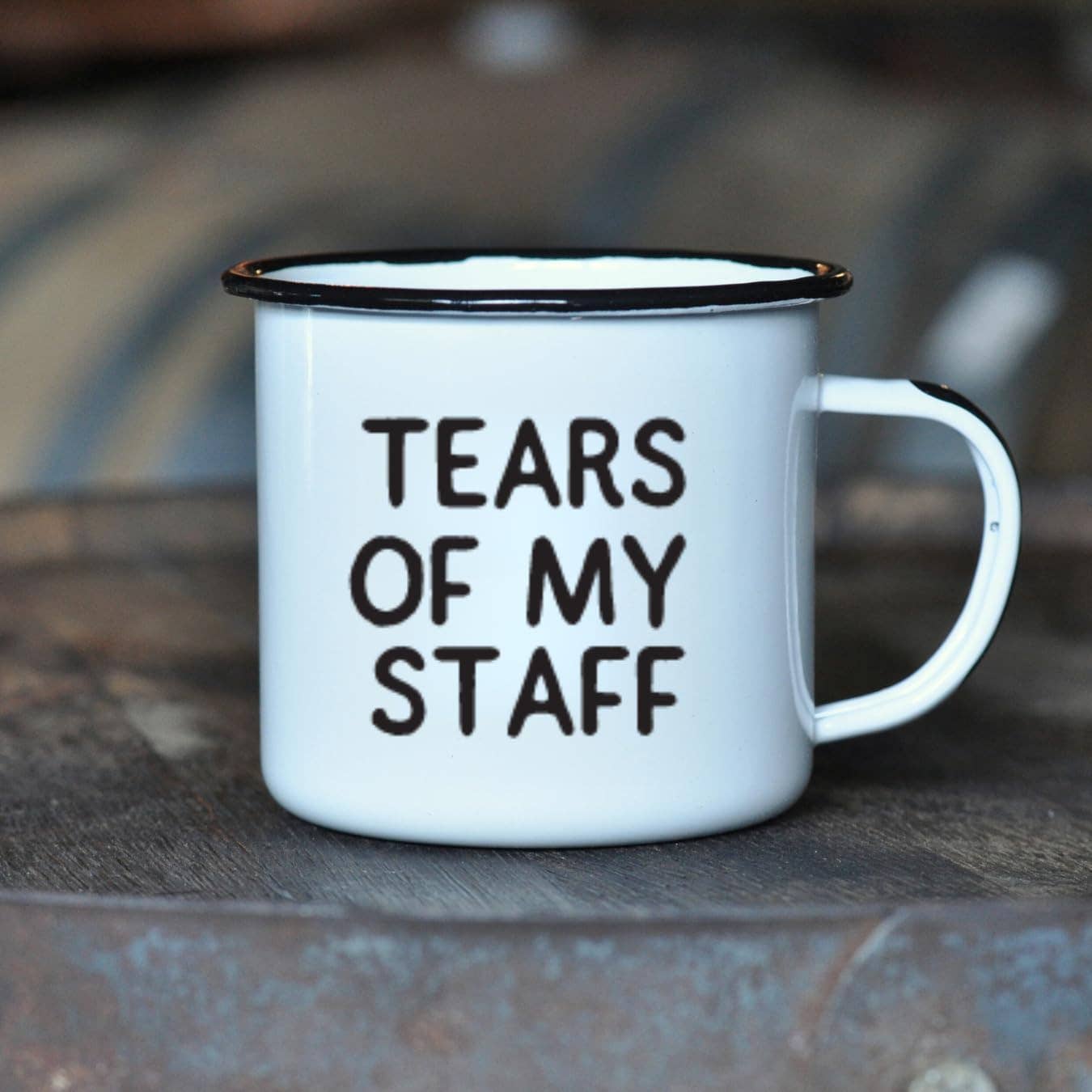 Tears of My Staff | Enamel Mug