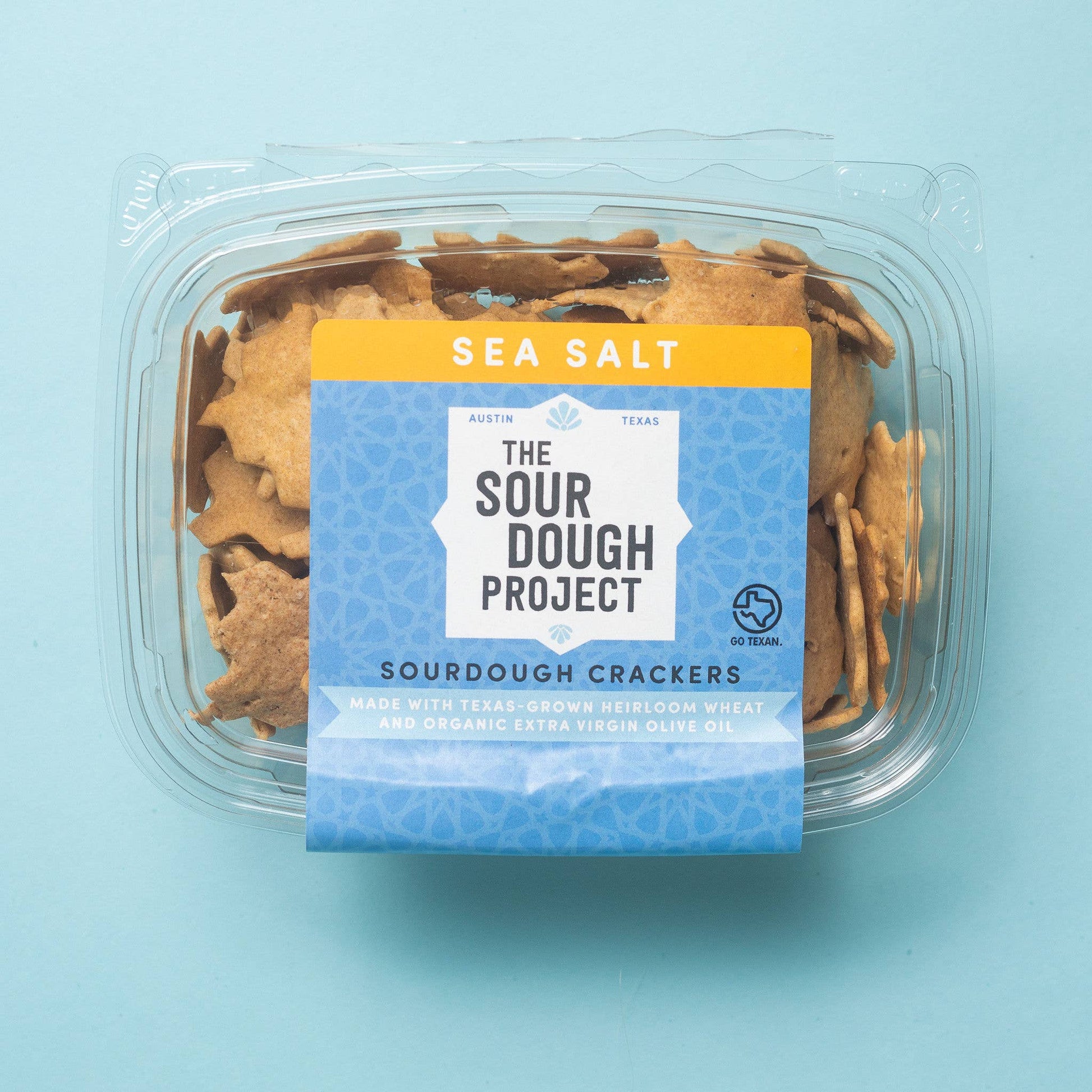 Sea Salt Sourdough Crackers - Salty's Texas Provisions