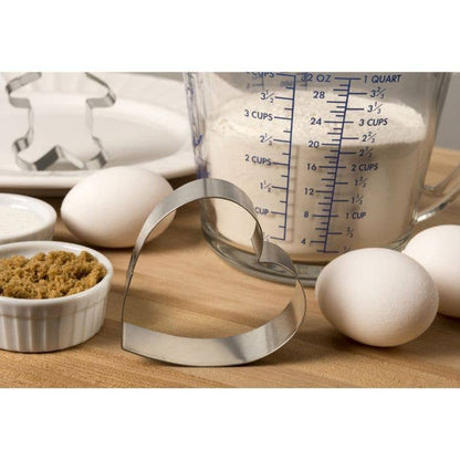 Mrs. Anderson's Baking Heart Cutter Set With Storage Container