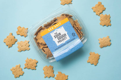 Sea Salt Sourdough Crackers - Salty's Texas Provisions