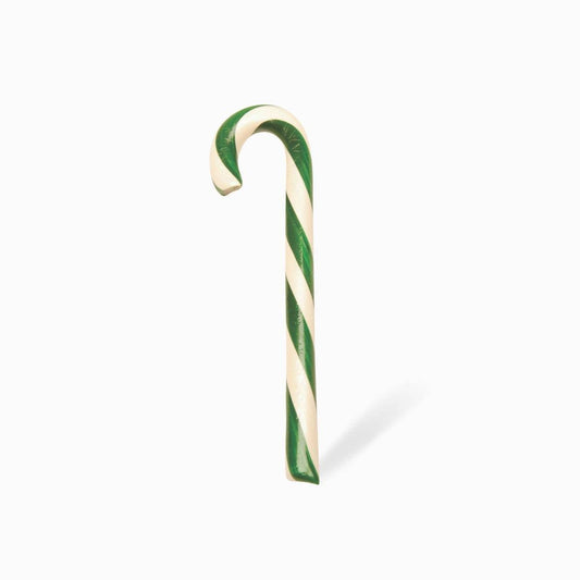 Hand-Spun Jumbo Candy Cane - Spearmint / Wintergreen -1.75oz - Salty's Texas Provisions