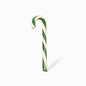 Hand-Spun Jumbo Candy Cane - Spearmint / Wintergreen -1.75oz - Salty's Texas Provisions