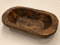 Hand Carved Wooden Dough Bowl (small)  R589