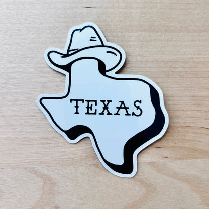 Texas Stickers Waterproof