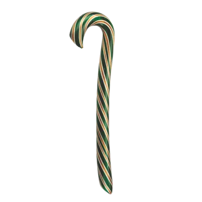 Hand-Spun Jumbo Candy Cane - Caramel Apple - 1.75 oz - Salty's Texas Provisions