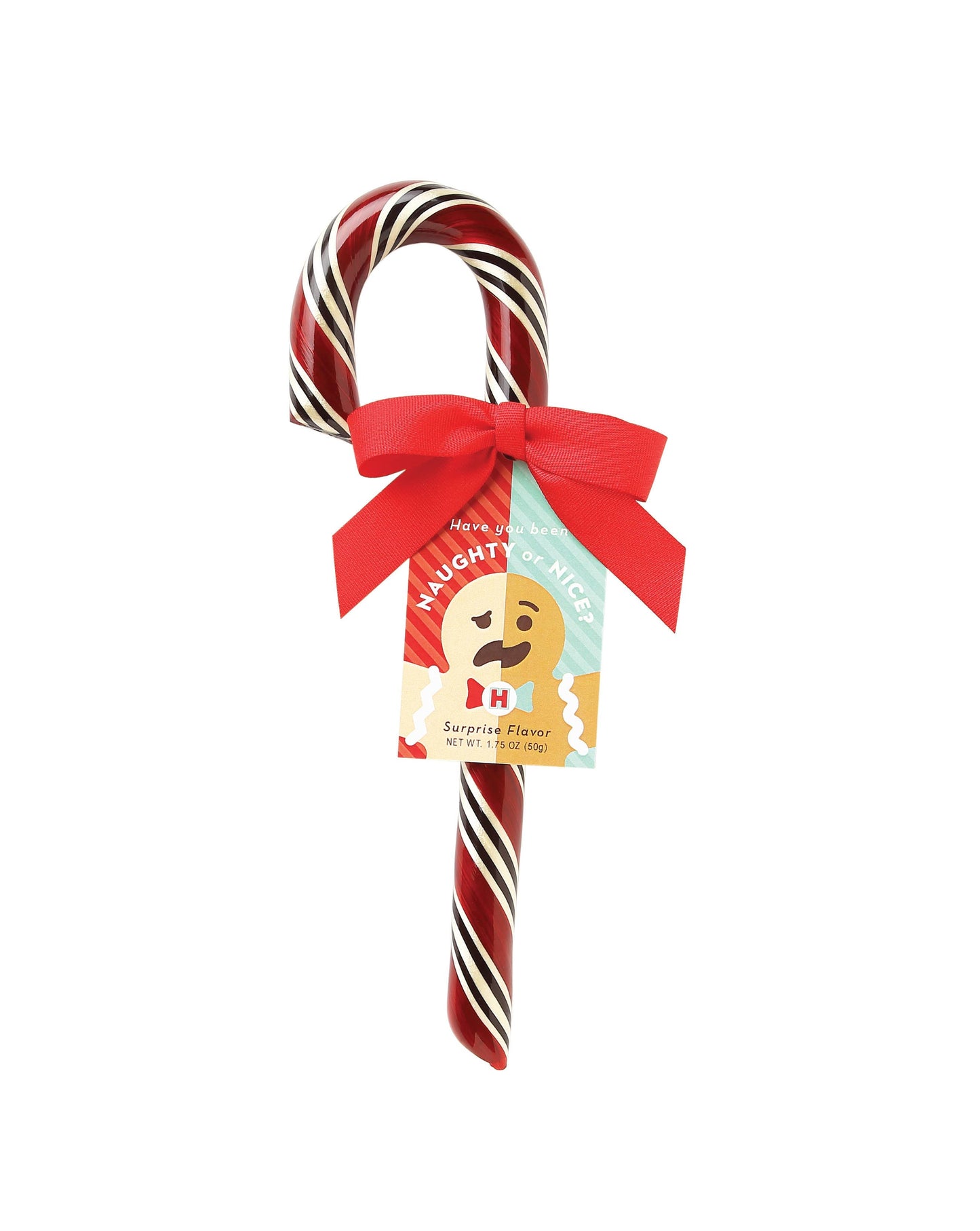 Jumbo Candy Cane - "Naughty or Nice" Surprise Flavor -1.75oz - Salty's Texas Provisions