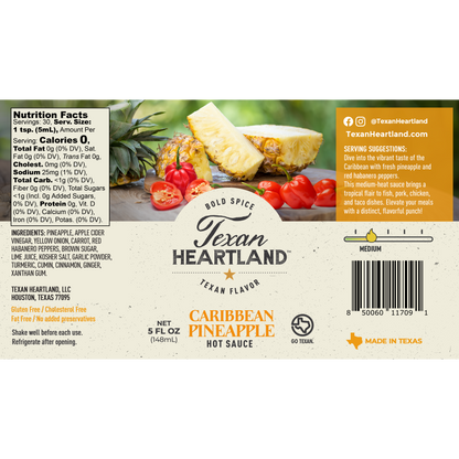 Caribbean Pineapple Hot Sauce