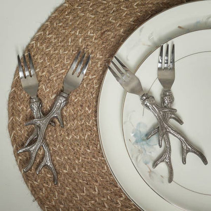 Antler Fork Set (Set of 4) - SKU 71825
