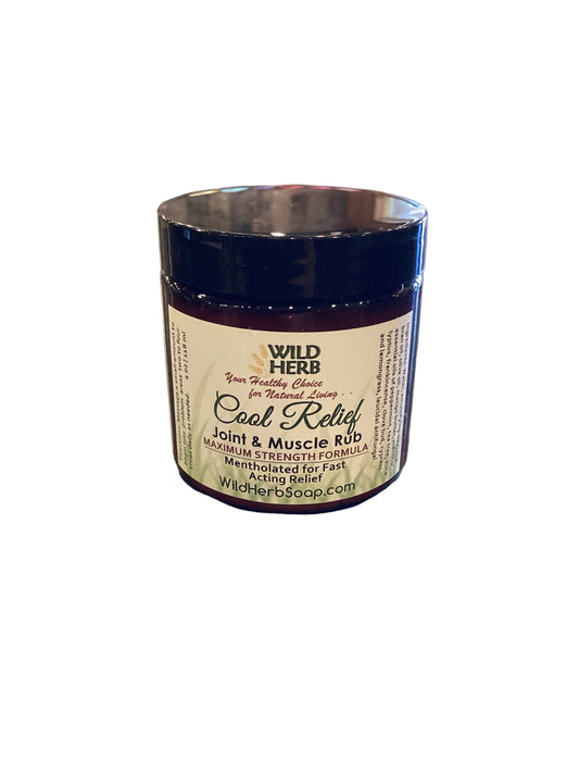 Wild Herb Cool Relief Joint Rub 4oz R589