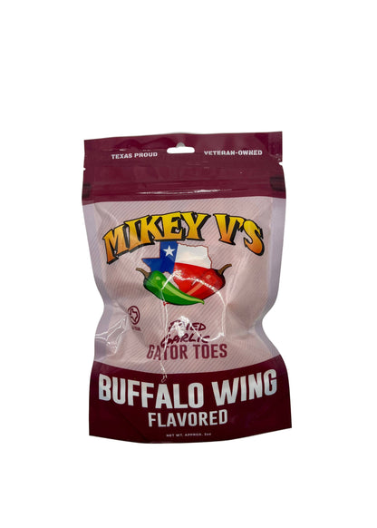 Gator Toes (Deep Fried Garlic) - Buffalo Wing: 3oz - Salty's Texas Provisions