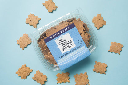 Whole Wheat Sourdough Crackers - Salty's Texas Provisions