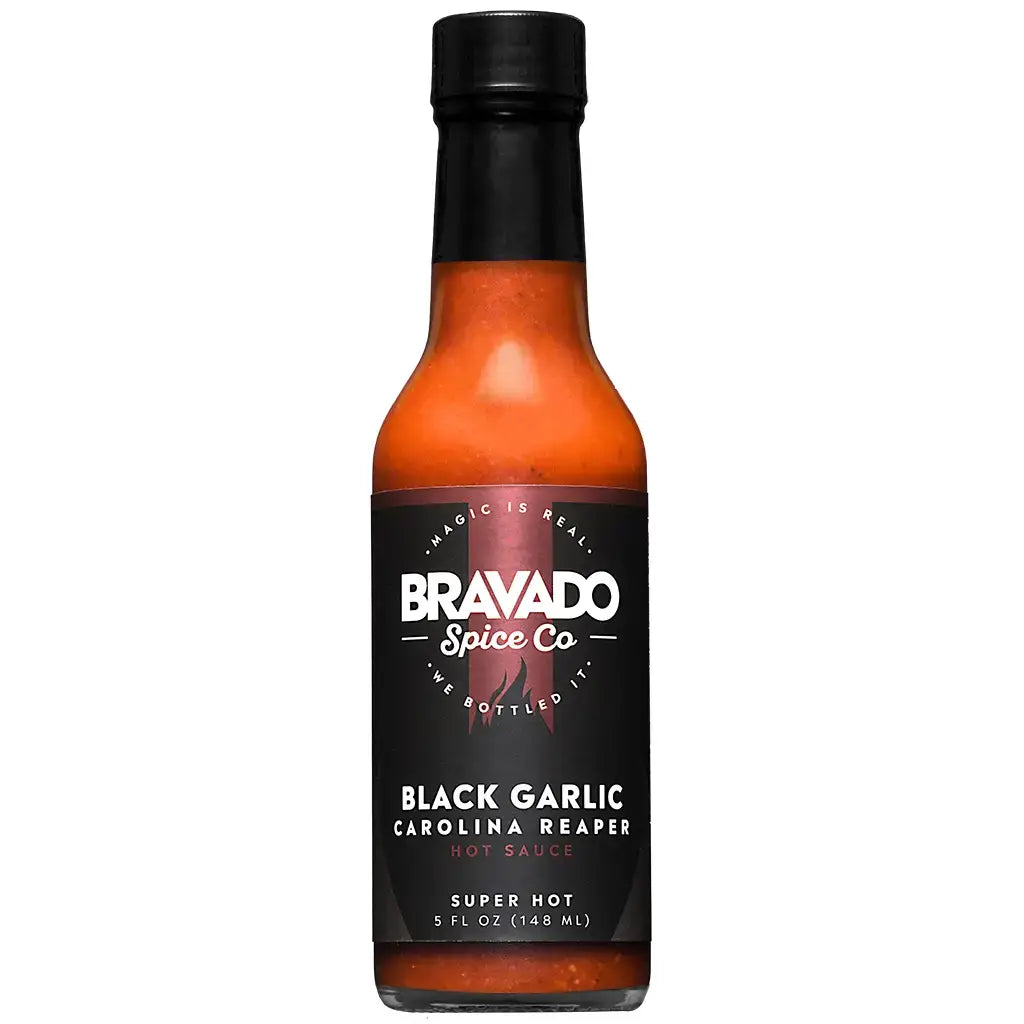 Black Garlic Carolina Reaper Hot Sauce