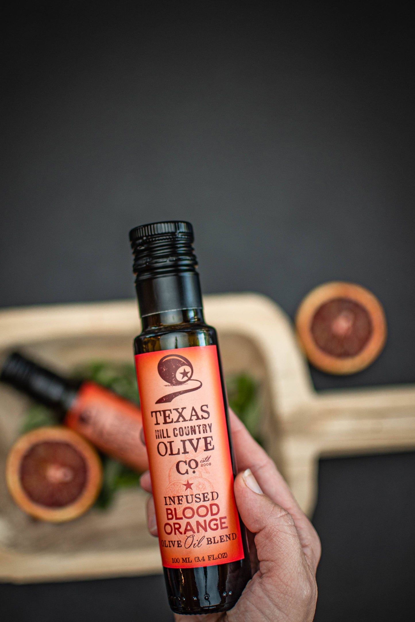 Blood Orange Infused Olive Oil - 100ml