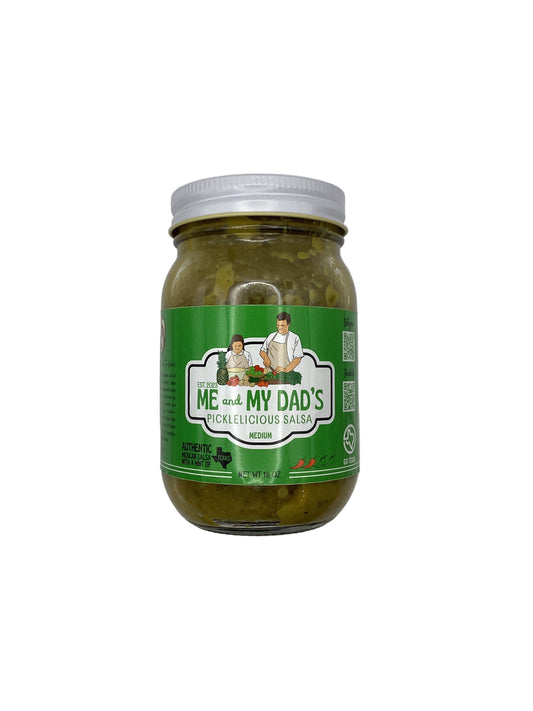 Me and My Dad’s Medium Picklelicious Salsa 16oz - Salty's Texas Provisions
