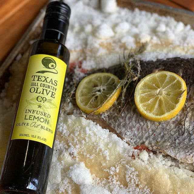 Lemon Infused Olive Oil - 100ml.
