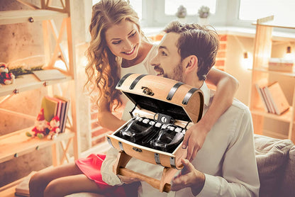 Whiskey Glasses and Accessories In Whiskey Barrel Gift Box
