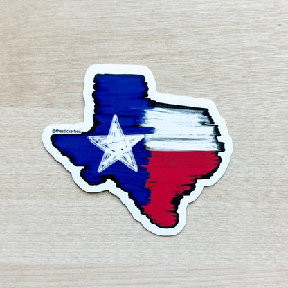 Texas Stickers Waterproof