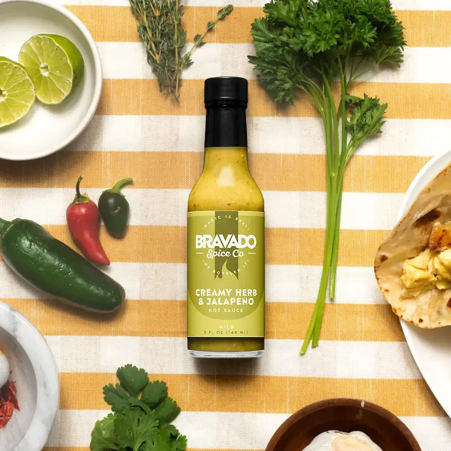 Creamy Herb & Jalapeño Hot Sauce (6-Pack)