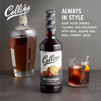 Real Sugar Old Fashioned Cocktail Mix 32 oz