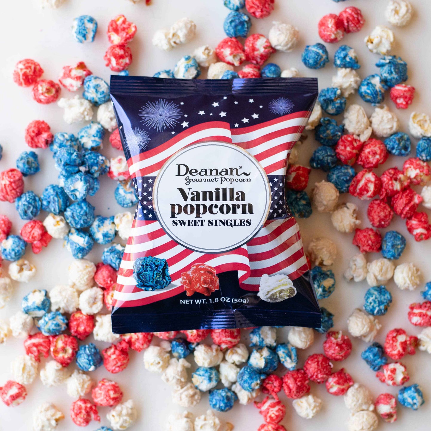 Vanilla Patriotic Popcorn
