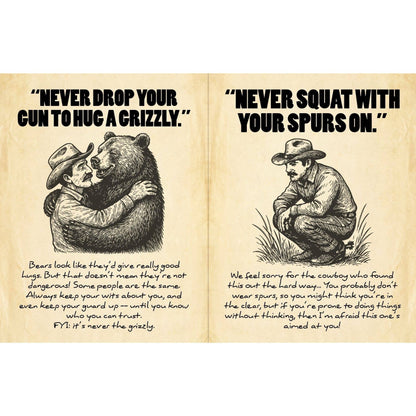 Cowboy Wisdom Gift Book: Wild West Solutions