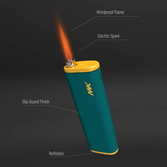 Jet Explore Wind Resistant Flame Lighters