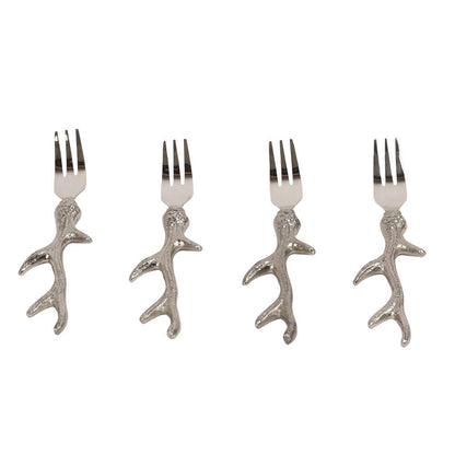 Antler Fork Set (Set of 4) - SKU 71825