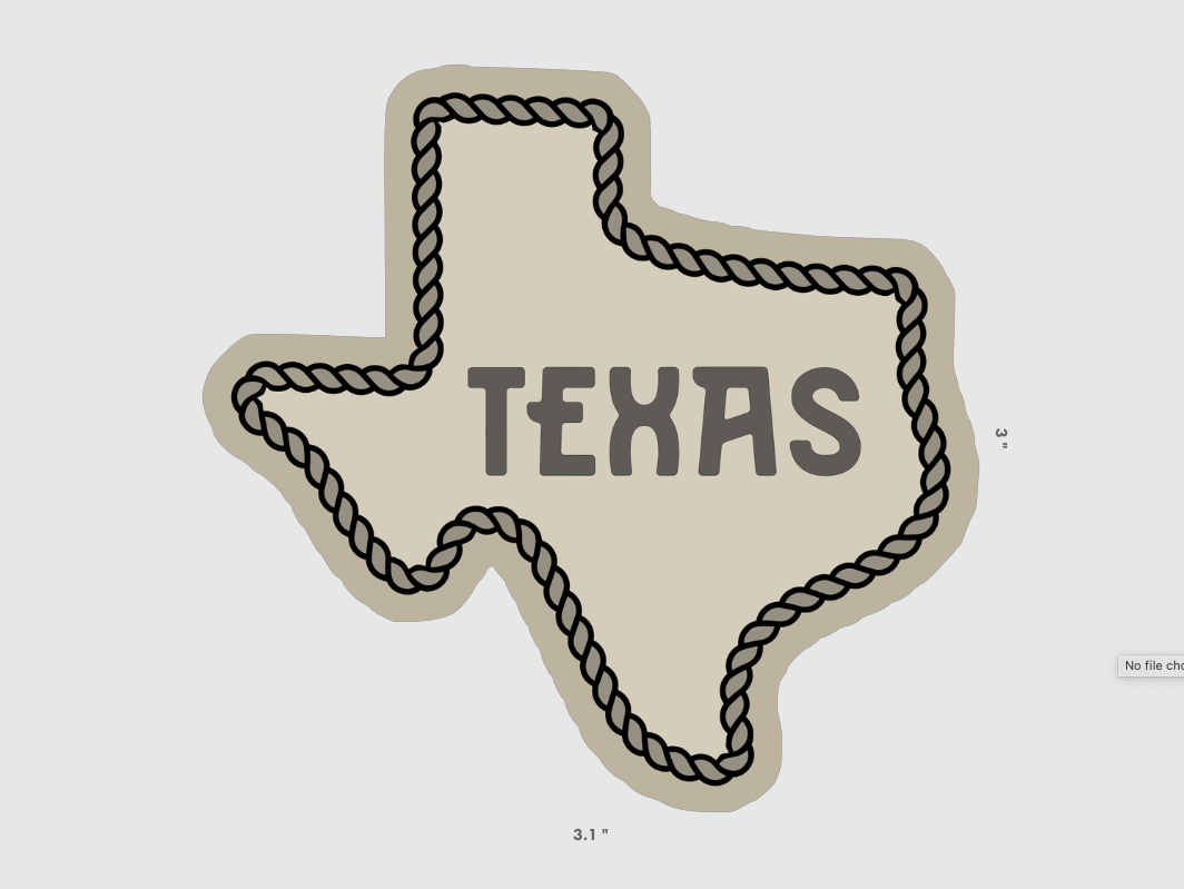 Texas Stickers Waterproof