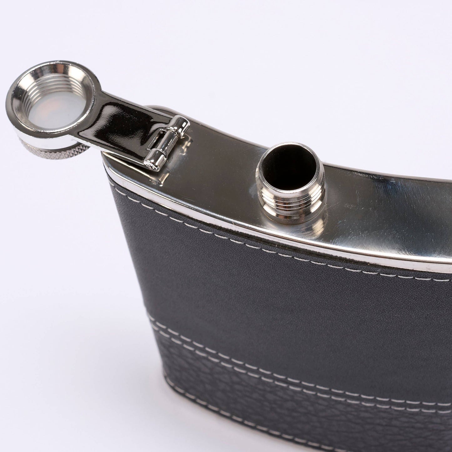 Black Grained Flask Set
