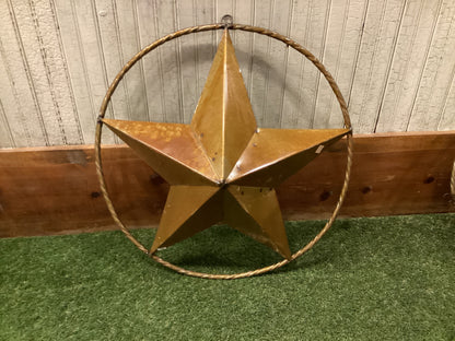 Metal Rustic Star (Med)
