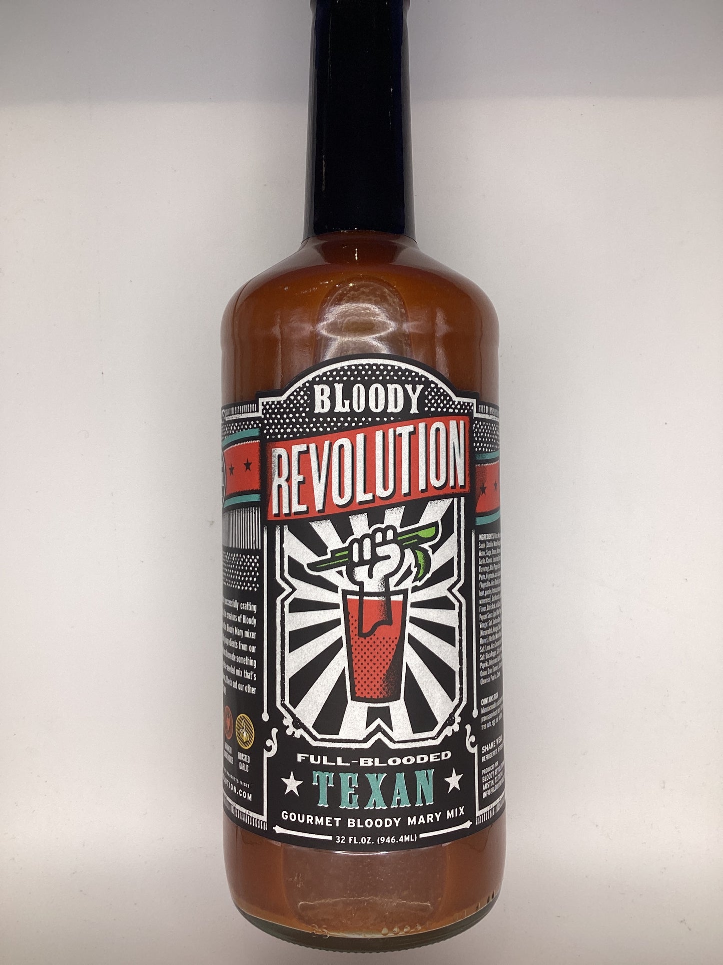 Bloody Revolution Full-Blooded Texan Bloody Mary Mix 32oz