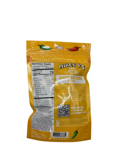 Gator Toes (Deep Fried Garlic) - White Cheddar: 3oz - Salty's Texas Provisions